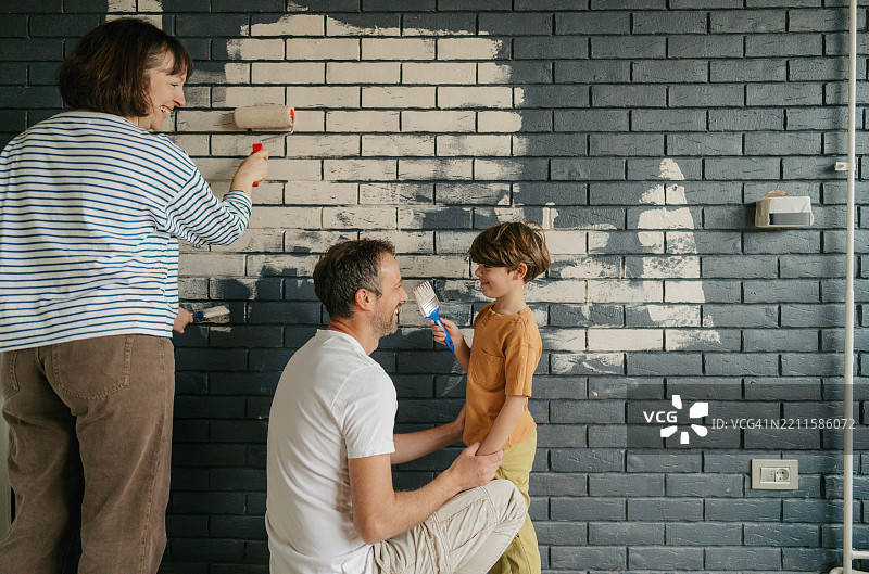 家庭住宅的DIY改进图片素材