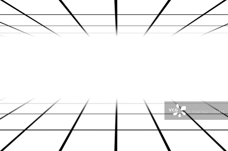 空旷的空间。明亮房间中的空墙。空置的商店或仓库背景。图片素材