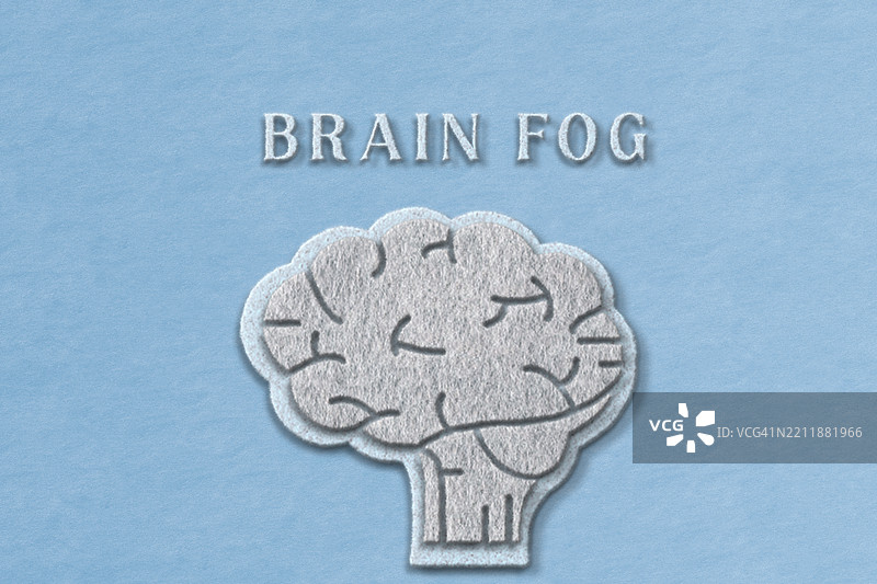 脑雾概念图片素材