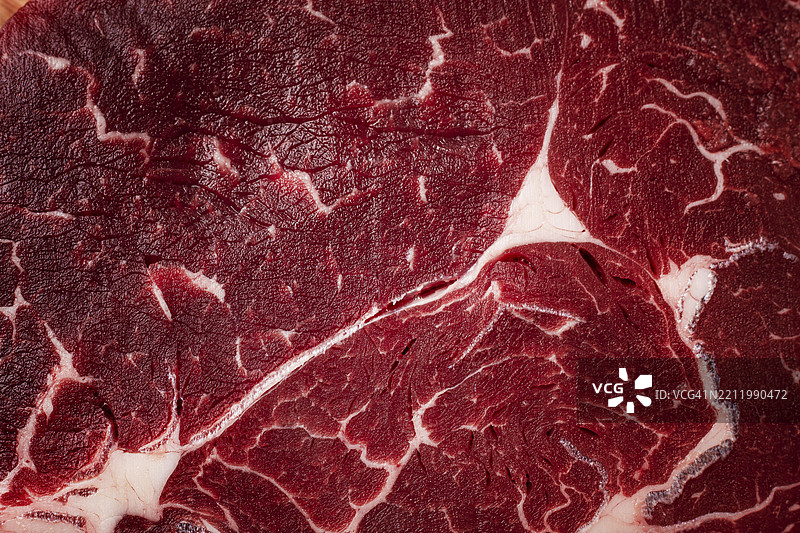 新鲜牛排，特写，微距图片素材