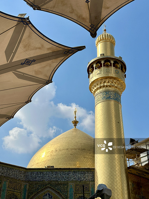 伊拉克纳杰夫的阿里圣陵，2025年3月12日图片素材