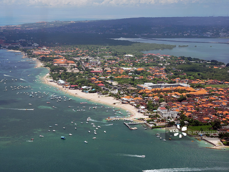 印度尼西亚巴厘岛的贝诺阿海滩图片素材