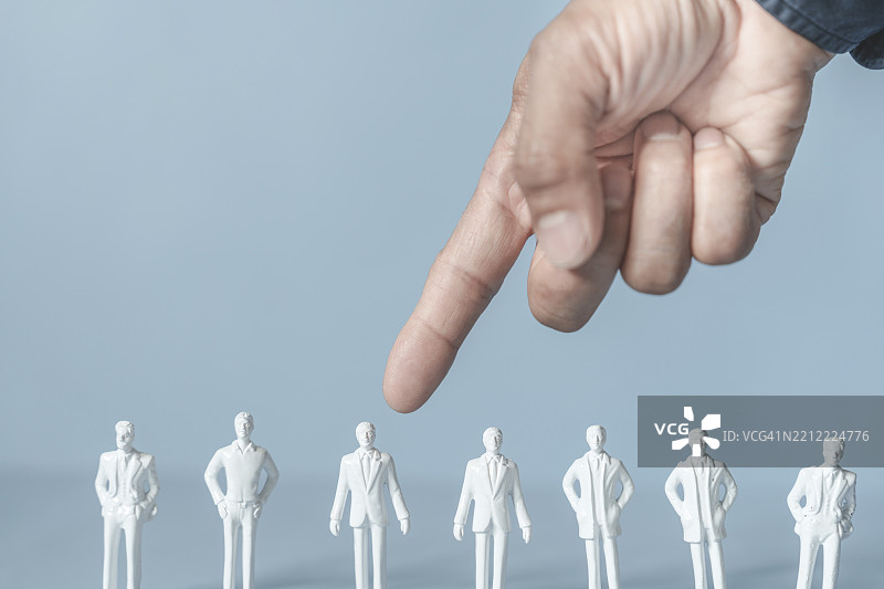 人力资源管理、选拔、领导力、突出、选拔概念图片素材