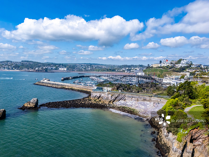 托基海岸与灯塔湾图片素材