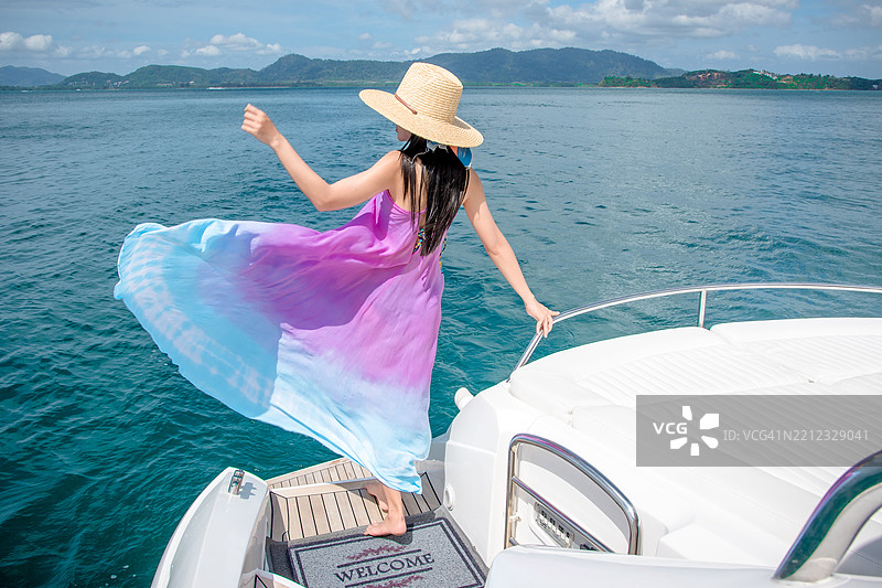 夏季航海图片素材