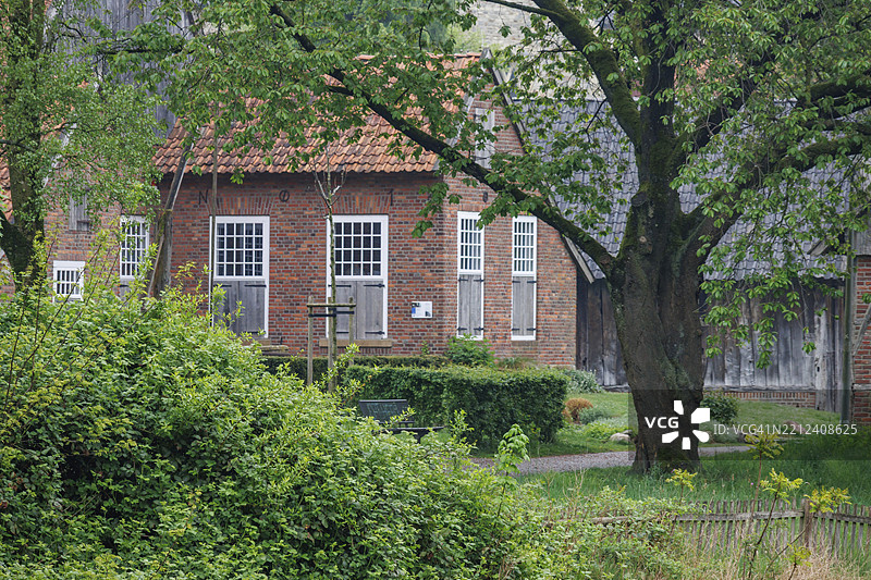 弗雷登，西法伦，德国，欧洲图片素材