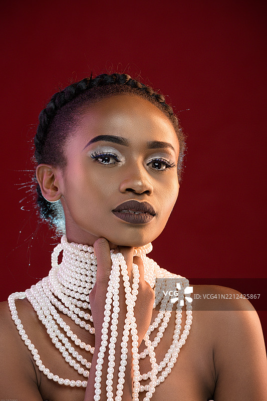 肯尼亚工作室创意灯光情感主题概念灯光模特肖像摄影图片素材