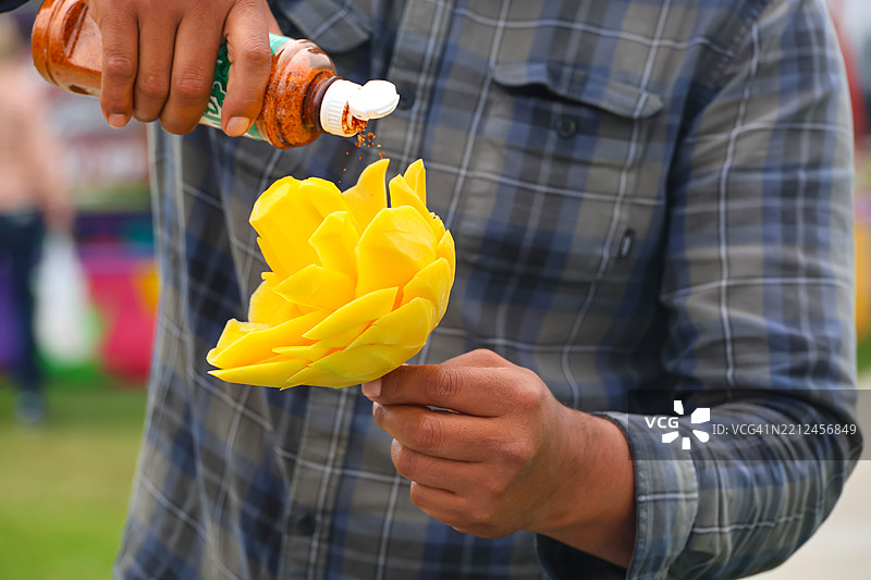 墨西哥芒果花棒图片素材