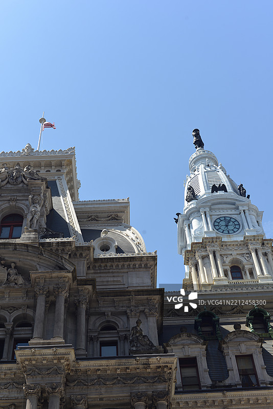 费城市政厅图片素材
