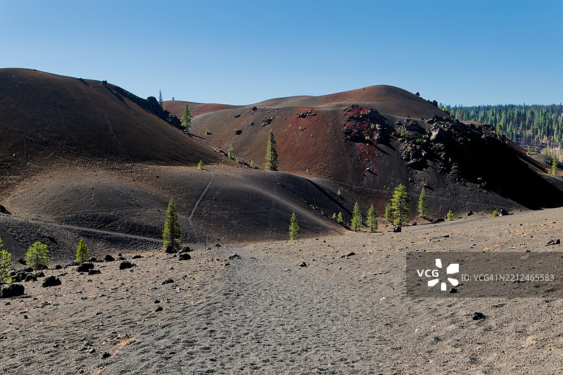 怀念拉森火山国家公园的一个星期五图片素材