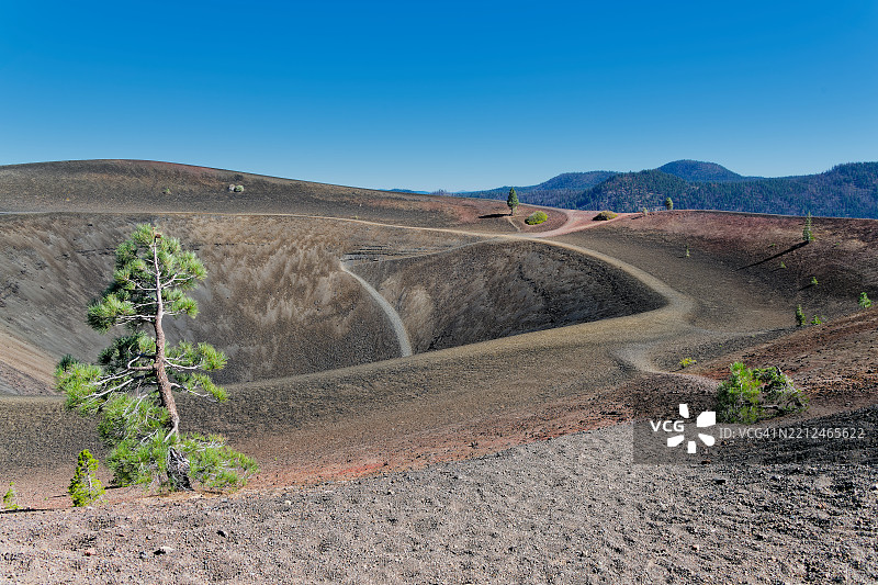 探索拉森火山国家公园的故事与冒险图片素材