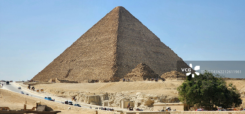 吉萨金字塔图片素材