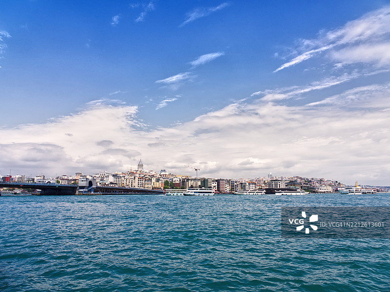 海洋与天空的美丽景色图片素材