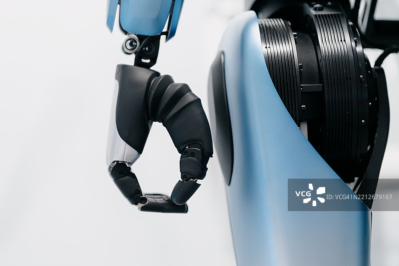 类人机器人手图片素材