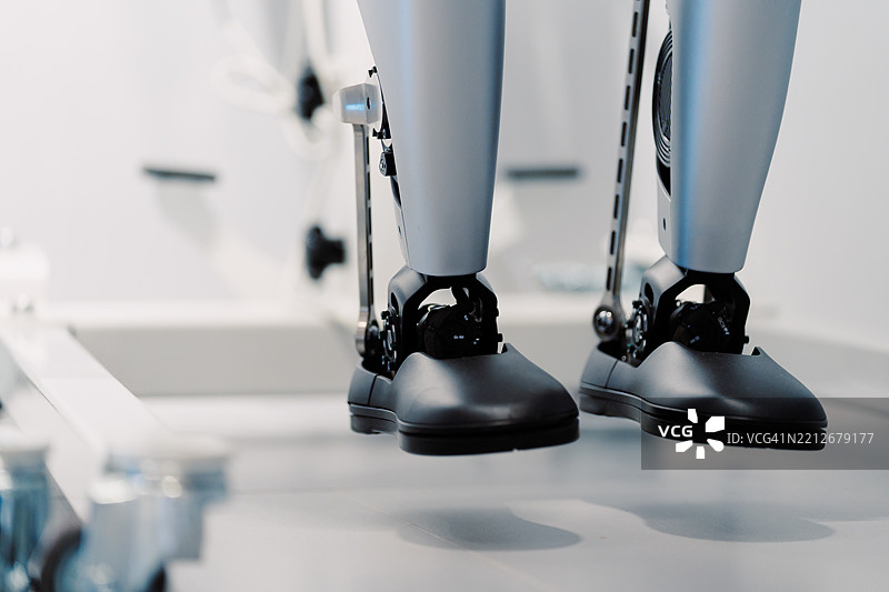 类人机器人脚图片素材