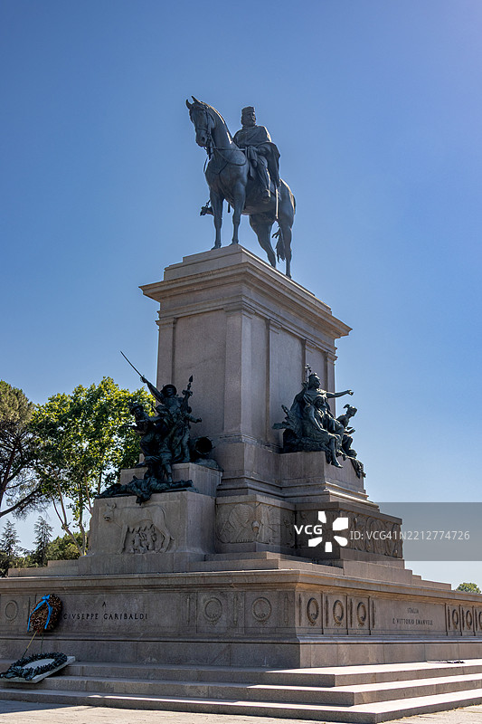 罗马的加里波第纪念碑图片素材