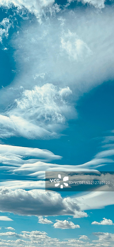 蓝天与美丽的云朵图片素材