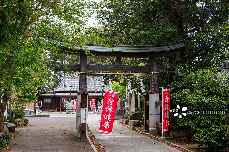 鸟居。图片素材