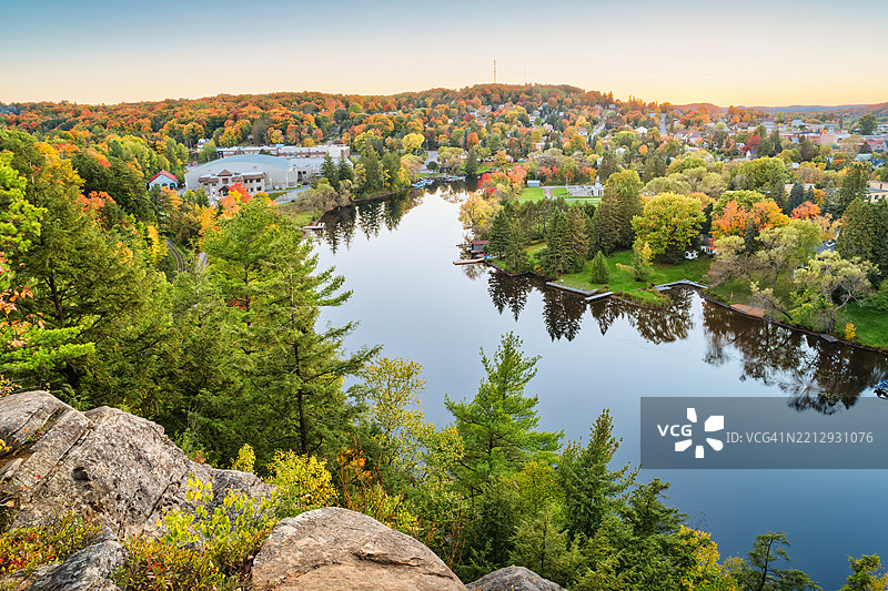 安大略省亨茨维尔，加拿大图片素材