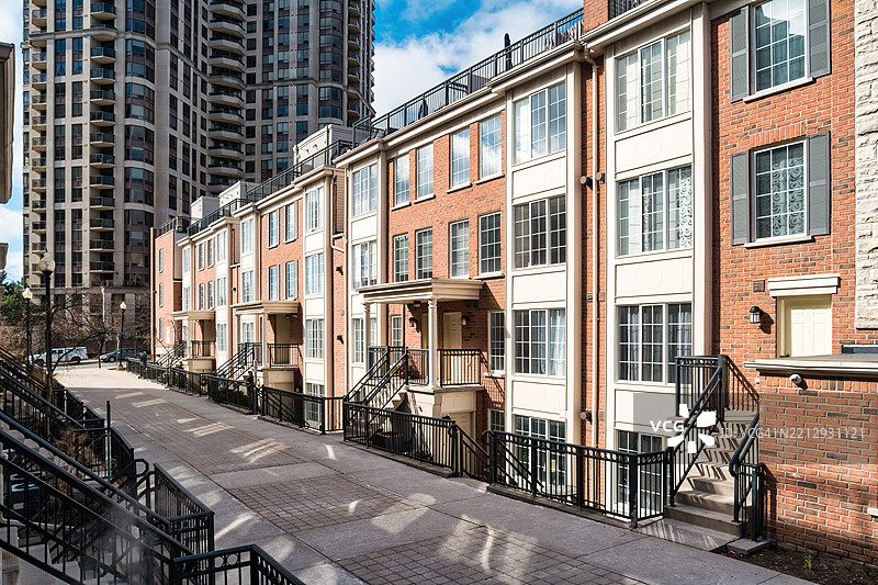 联排别墅图片素材