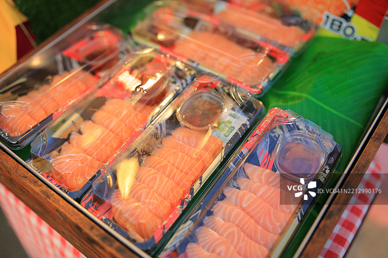 三文鱼刺身图片素材