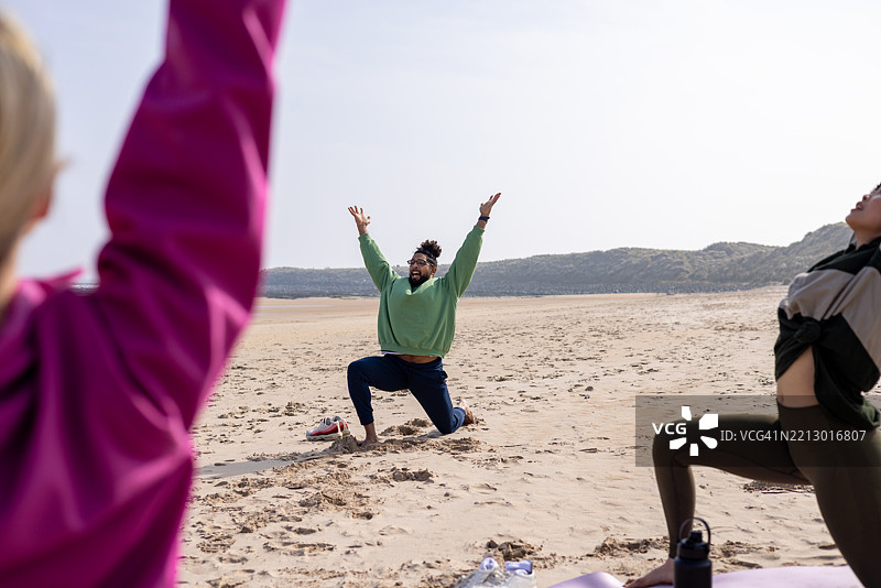 拉伸身体图片素材