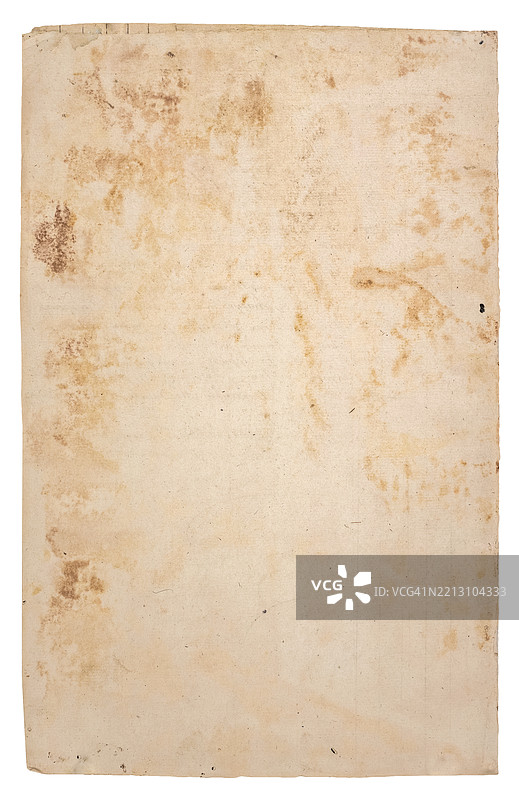 一张沾污的纸张图片素材