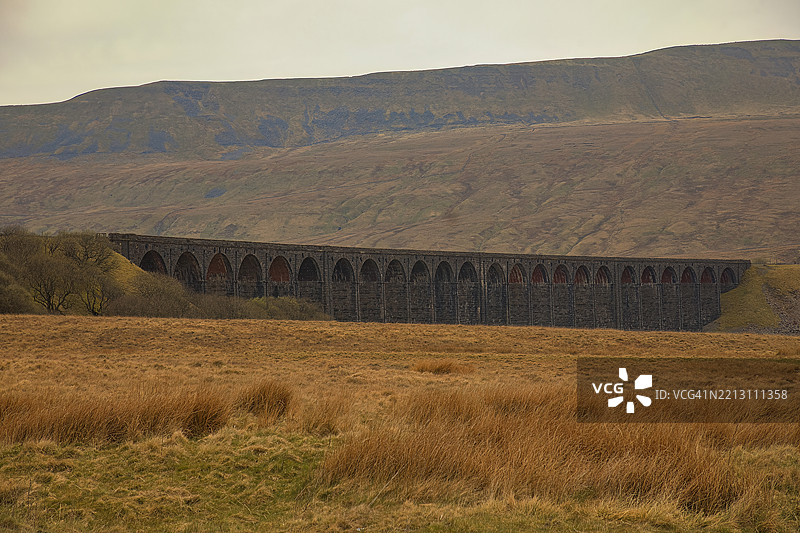 里布尔黑德高架桥，约克郡山谷，约克郡，英国图片素材