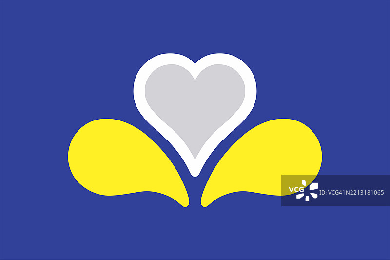 布鲁塞尔首都大区旗帜图片素材