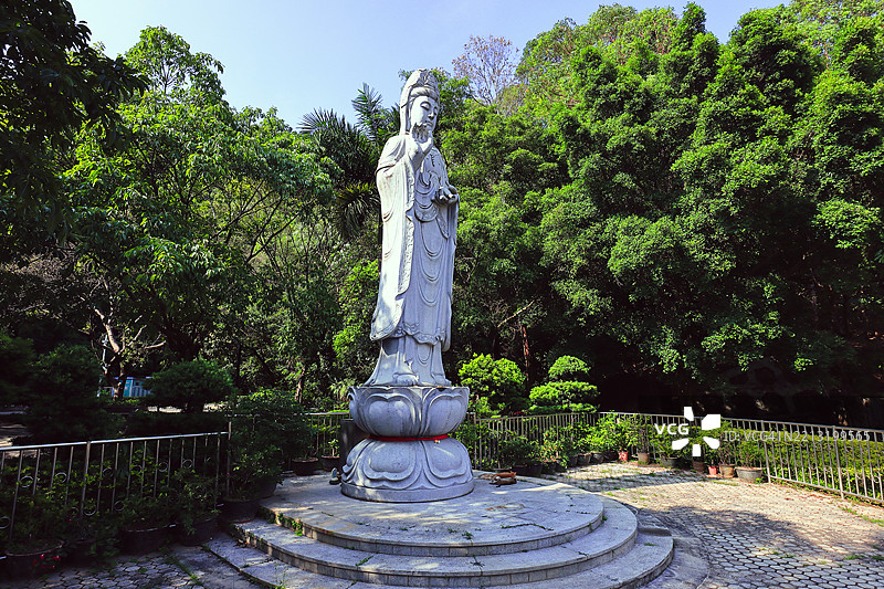 中国公园里的佛像图片素材