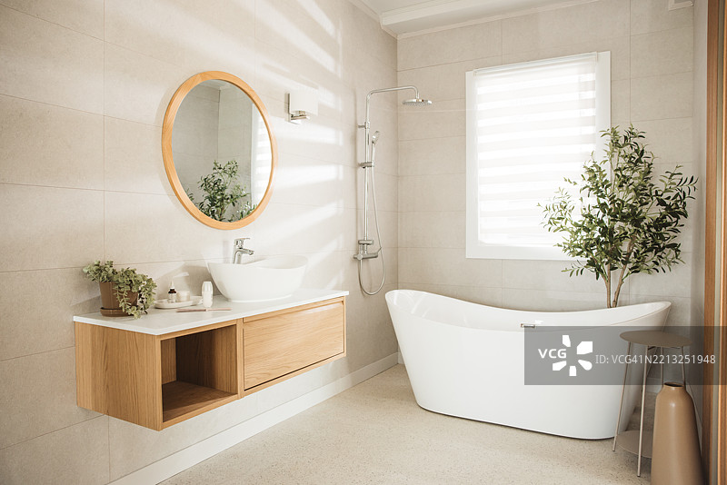 现代浴室室内设计图片素材