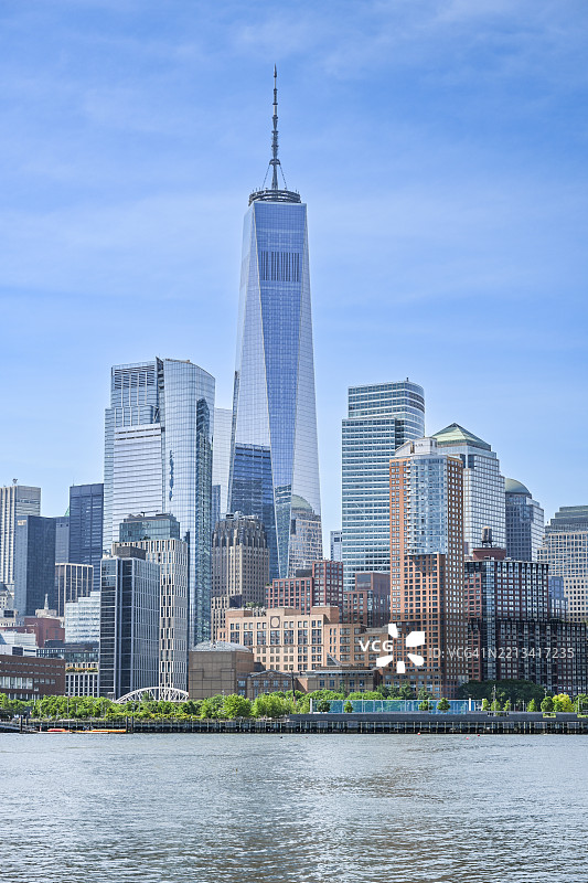 纽约市曼哈顿市中心图片素材