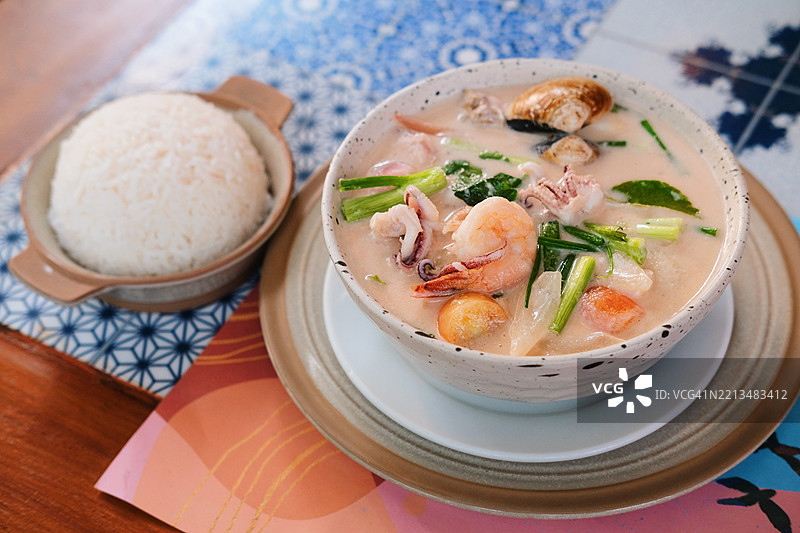 泰国国汤冬阴功图片素材