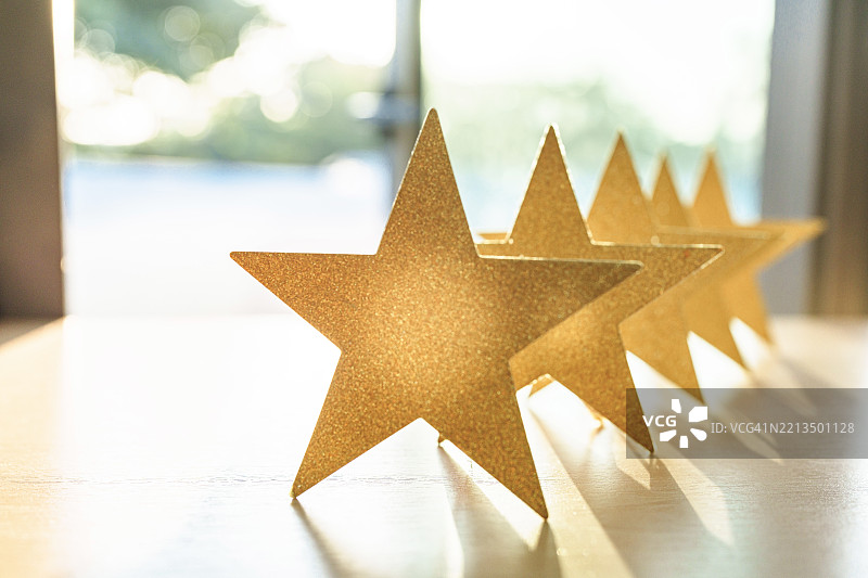 卓越的概念，金星，五星图片素材