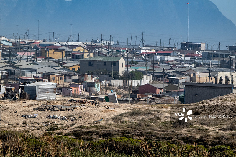 开普敦的卡耶利查广阔城镇图片素材