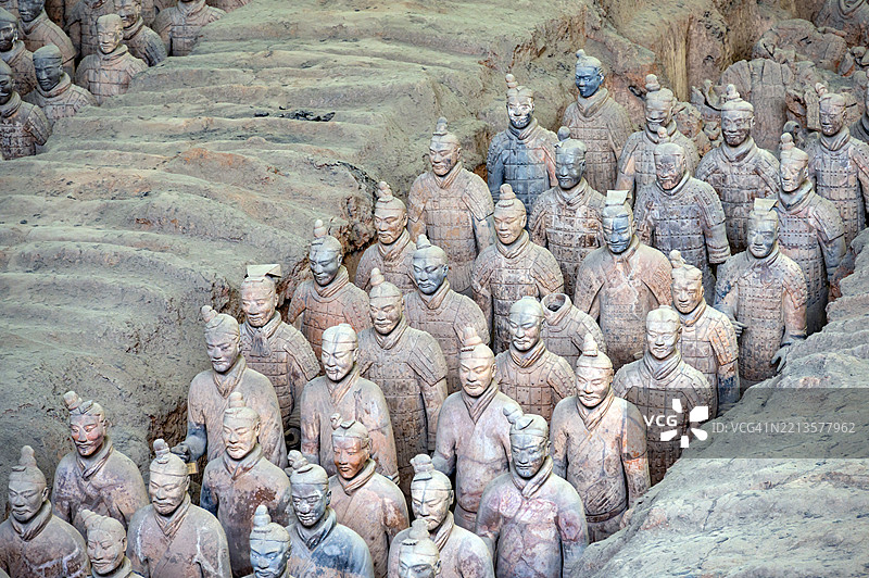 兵马俑，西安，中国图片素材