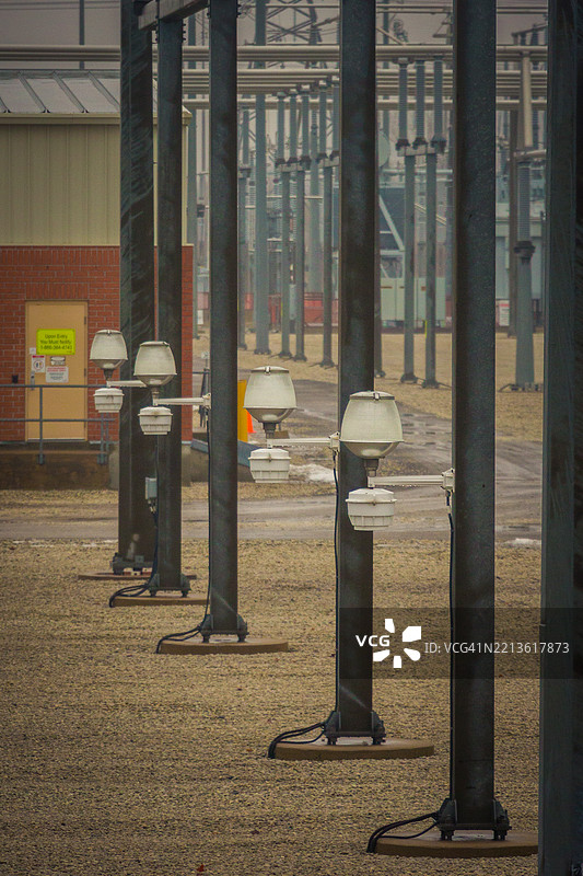 公园变电站图片素材