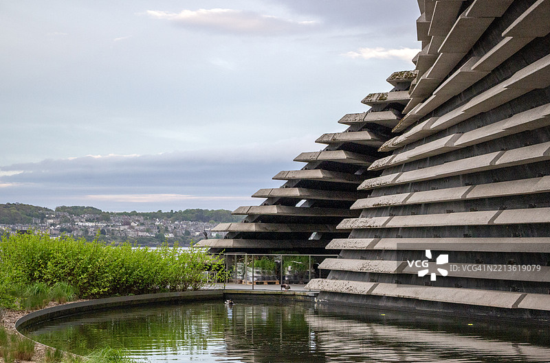 维多利亚和阿尔伯特博物馆，邓迪，苏格兰图片素材