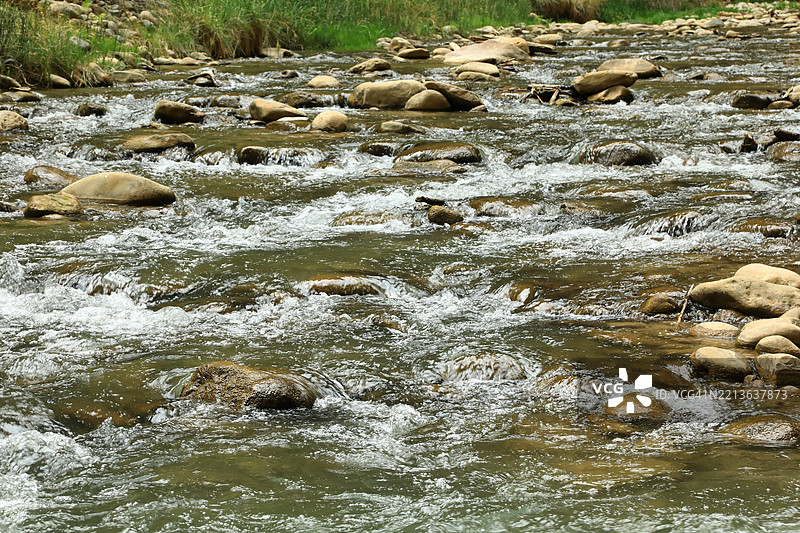 快速流动的河流图片素材