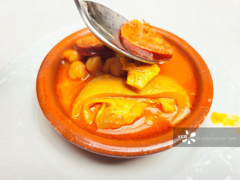 牛肚炖菜的小吃图片素材