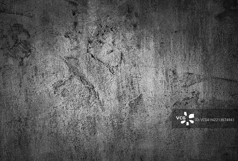 有划痕和污渍的纹理灰色混凝土表面图片素材