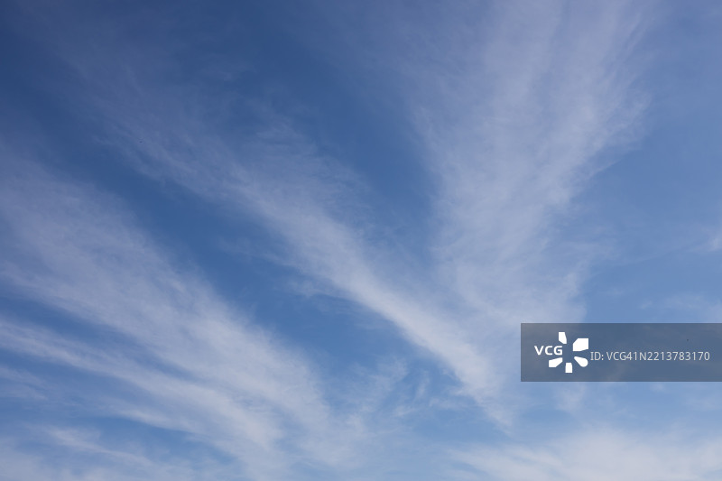 蓝天上的云彩图片素材