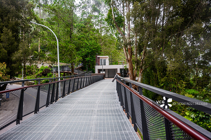 萨莫西尔的天视塔与空中走廊，北苏门答腊 - 印度尼西亚图片素材