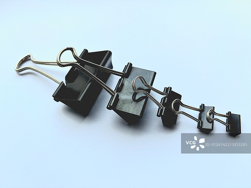 白色背景上的文件夹夹图片素材