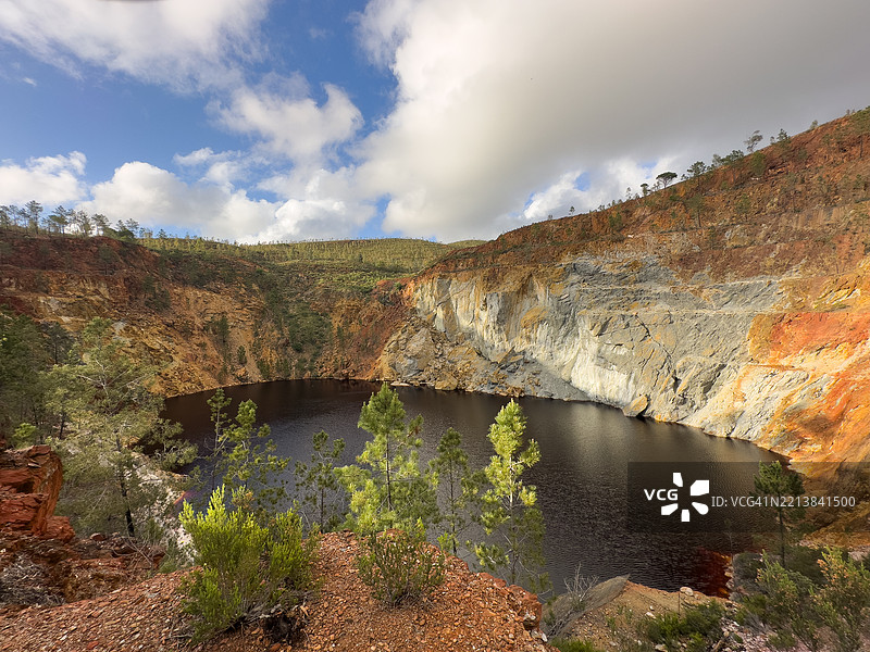 位于韦尔瓦省的戈桑铜矿。图片素材