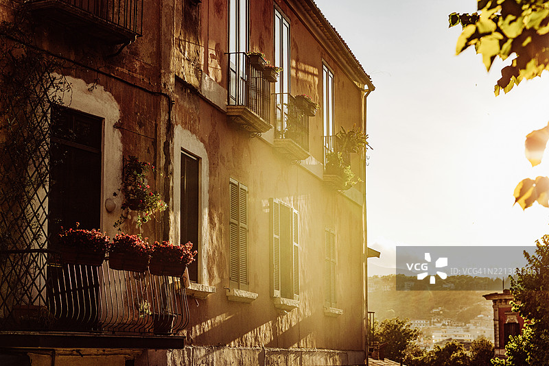 意大利的传统历史建筑图片素材