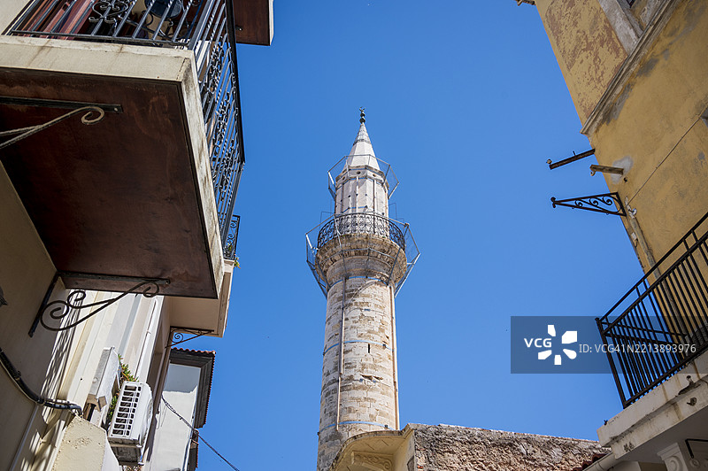 俯瞰哈尼亚街图片素材