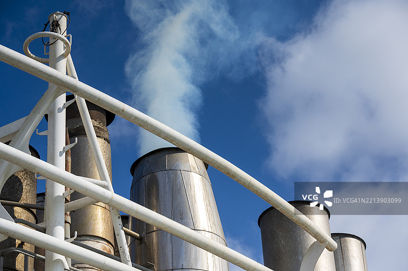 邮轮烟囱图片素材