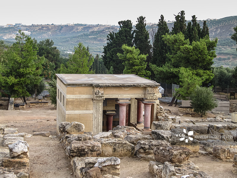 古老遗迹的景观图片素材