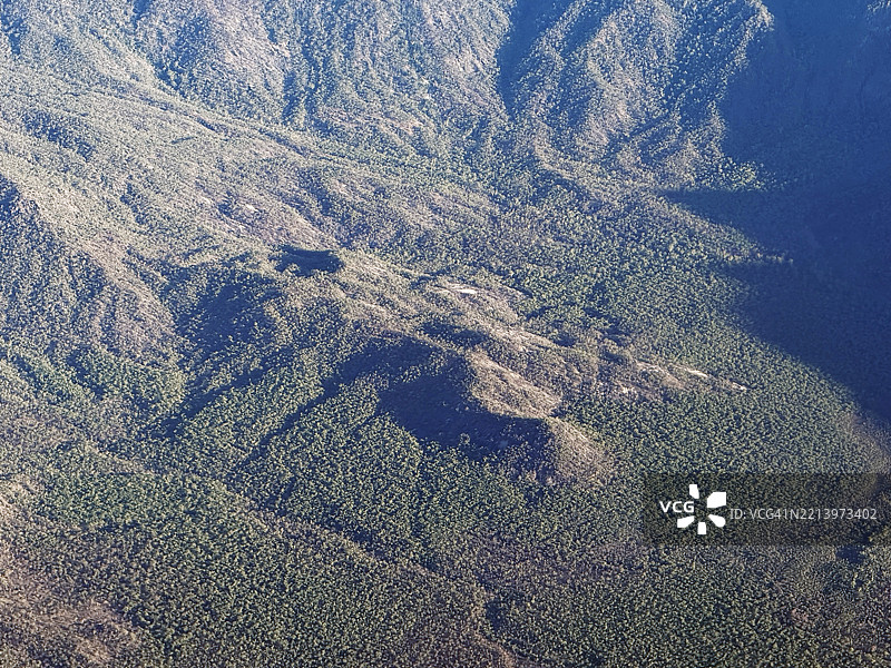 澳大利亚昆士兰州约克角被揉皱的风景图片素材